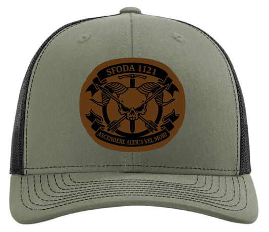 SFODA Leatherette Patch Hat