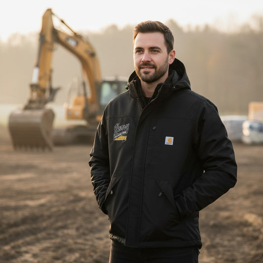 Henry Excavation Carhartt® Storm Defender® Shoreline Jacket - BLACK CT104670