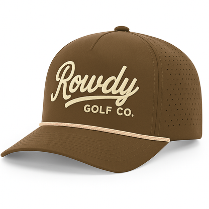 Rowdy Golf Embroidered Rope Hat - Richardson 355