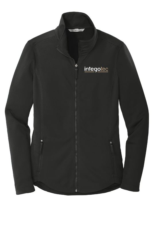 Integotec Ladies Fleece Jacket.- L904 Port Authority Black
