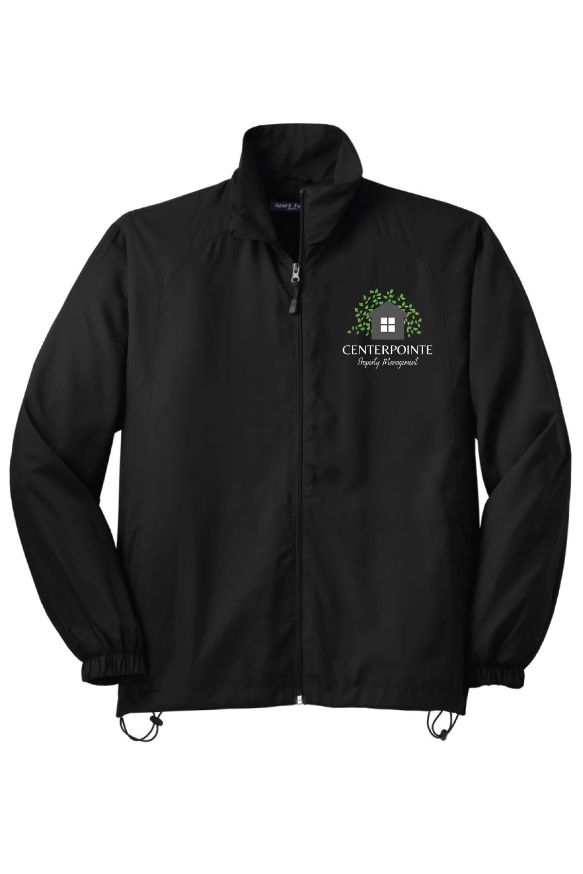 CPM Unisex Full-Zip Wind Jacket - JST70 Black