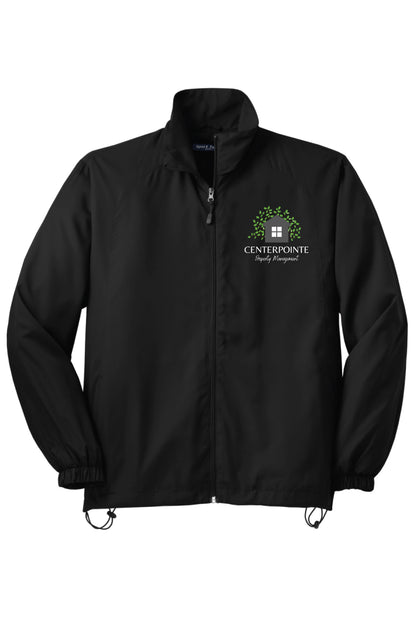 CPM Unisex Full-Zip Wind Jacket - JST70 Black