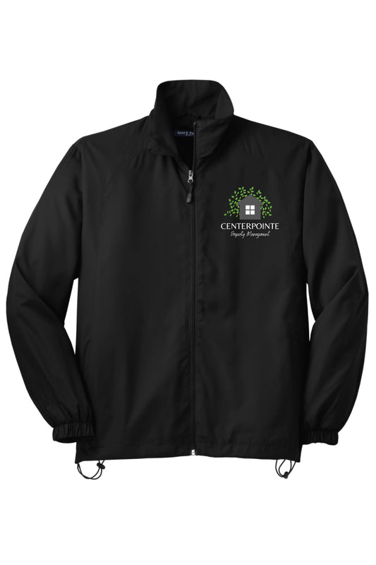 CPM Unisex Full-Zip Wind Jacket - JST70 Black