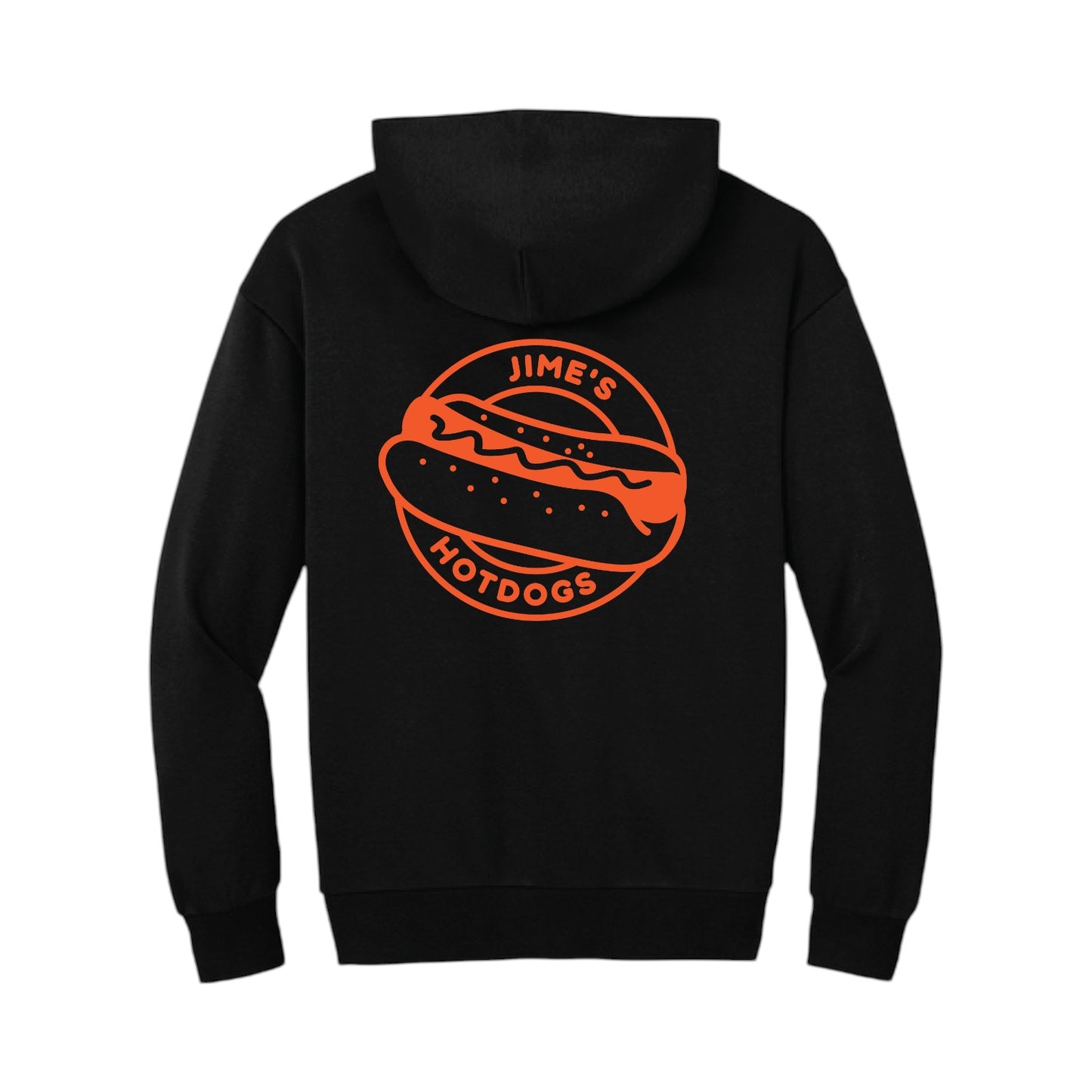 Jime's Hotdogs Hoodie - DT6150 Black