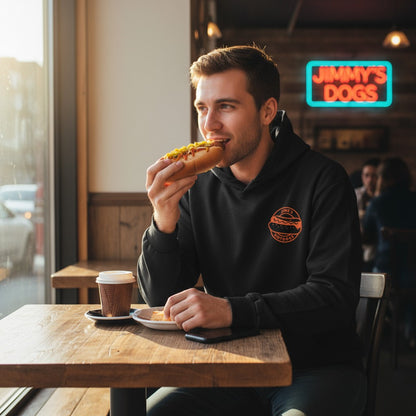 Jime's Hotdogs Hoodie - DT6150 Black