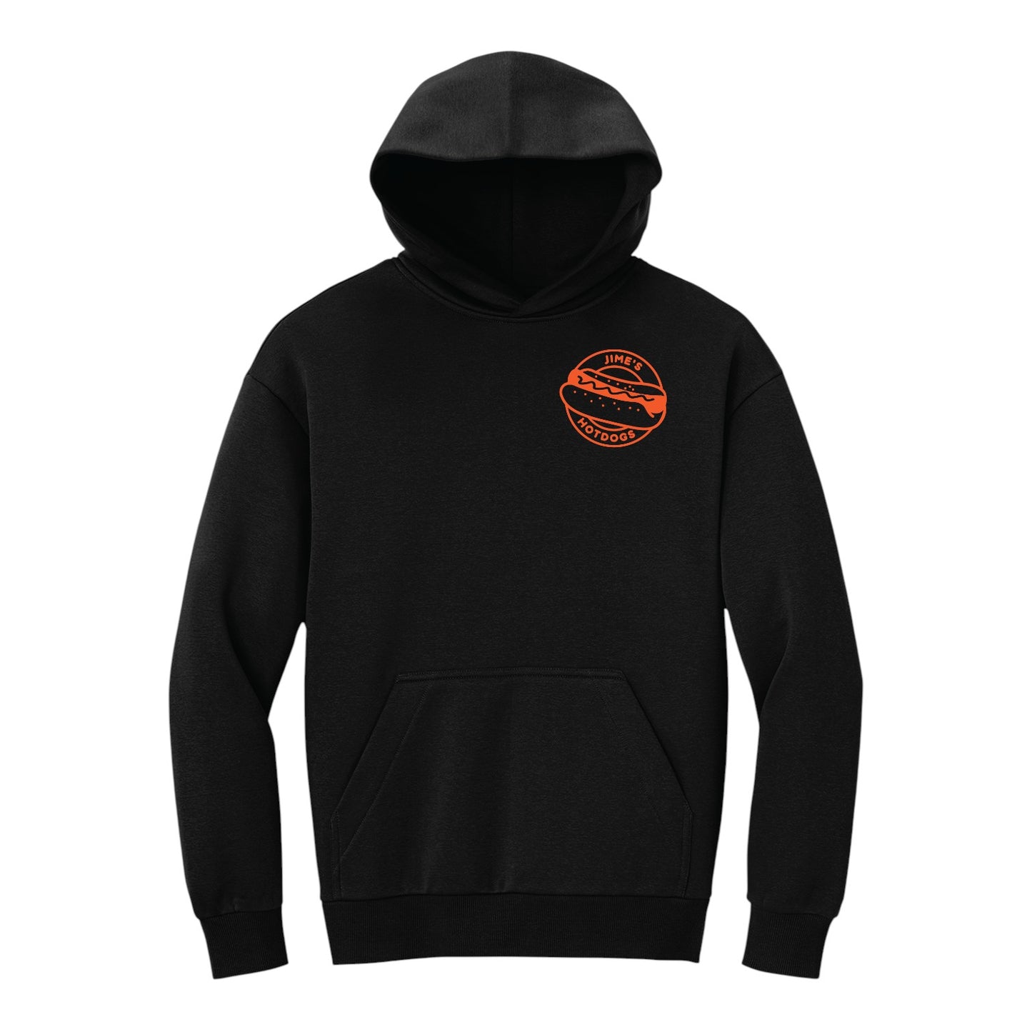 Jime's Hotdogs Hoodie - DT6150 Black