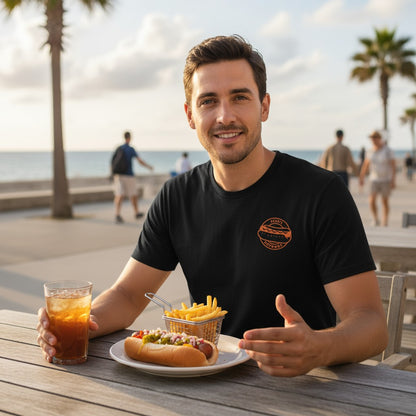 Jime's Hotdogs Men's TShirt - DT6000 Black
