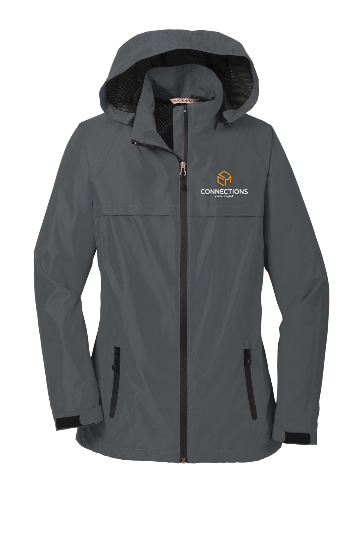 Connections Case Management Ladies Jacket -L333 Magnet Gray
