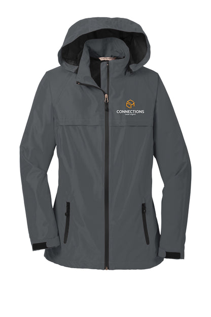 Connections Case Management Ladies Jacket -L333 Magnet Gray