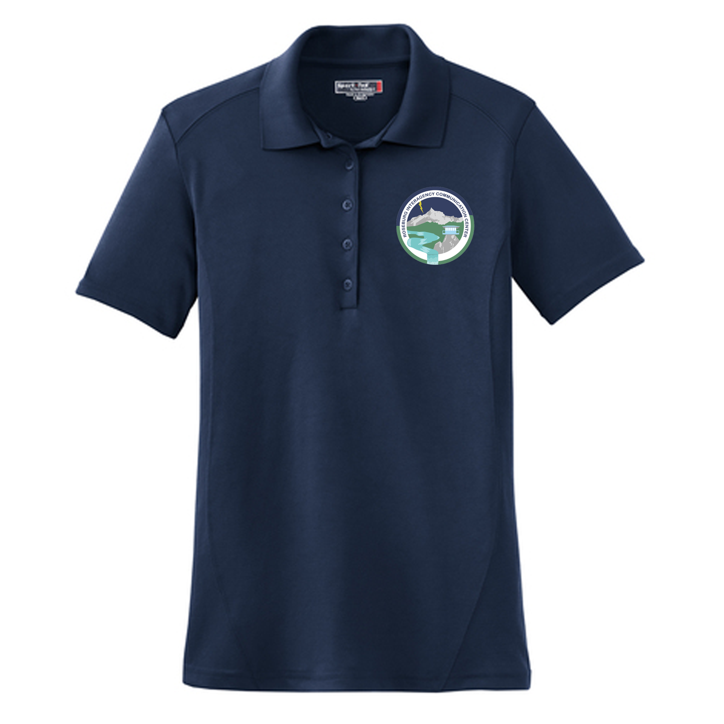 Roseburg Forest Service Ladies Polo  - L475 Navy