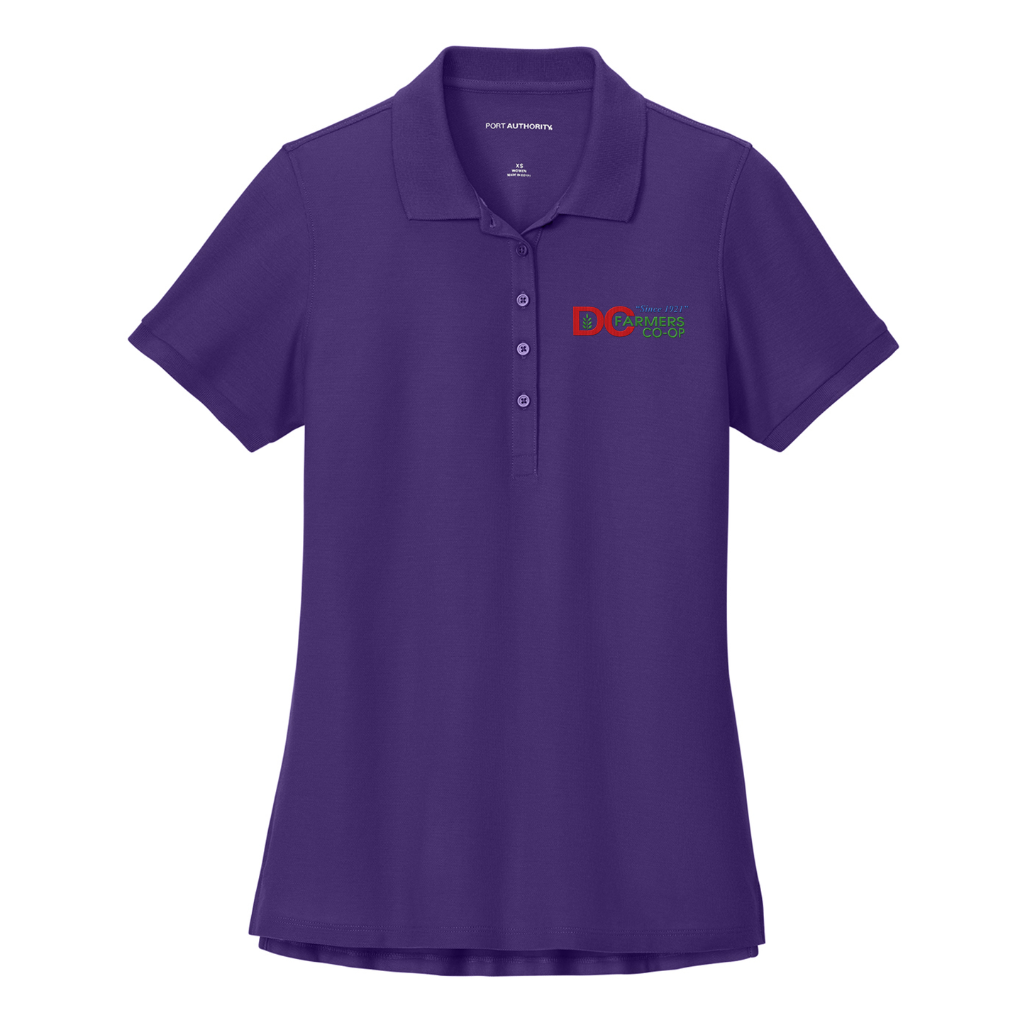 DC Co-op Ladies Polo - LK200 Prism Purple