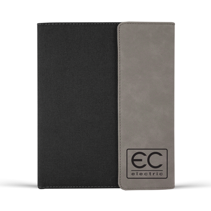 EC Electric Engraved Portfolio - Full Size Portfolio Gft