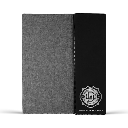 Central Douglas Fire & Rescue Engraved Portfolio & Tumbler Set