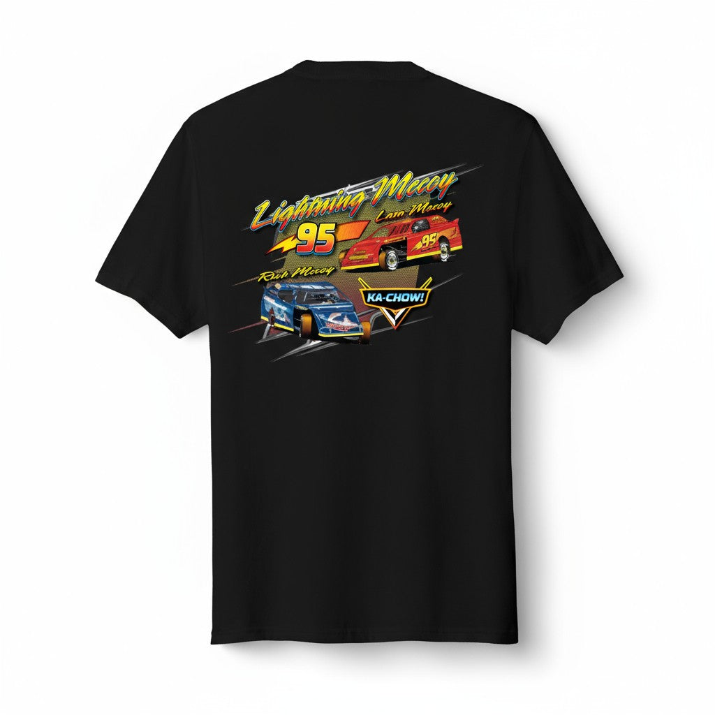 Lightning Mccoy Logo TShirt - Black PC61