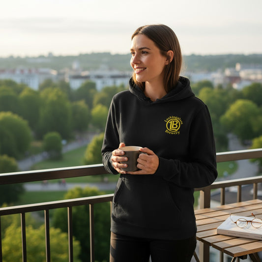 Lookingglass Brewery Hoodie- Black DT6100