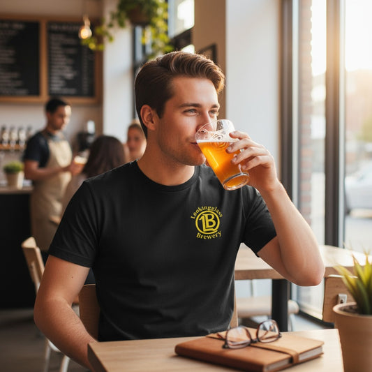 Lookingglass Brewery TShirt - Black DT104