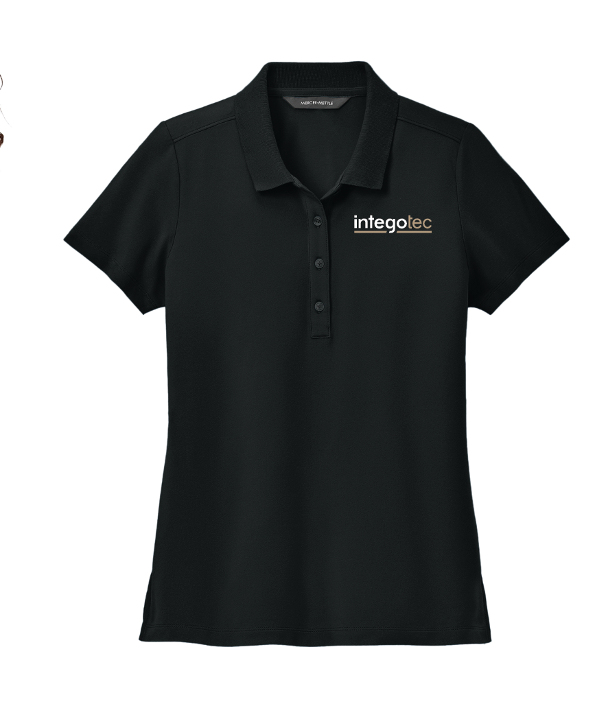 Integotec Ladies Polo -MM1005 Mercer & Mettle Black