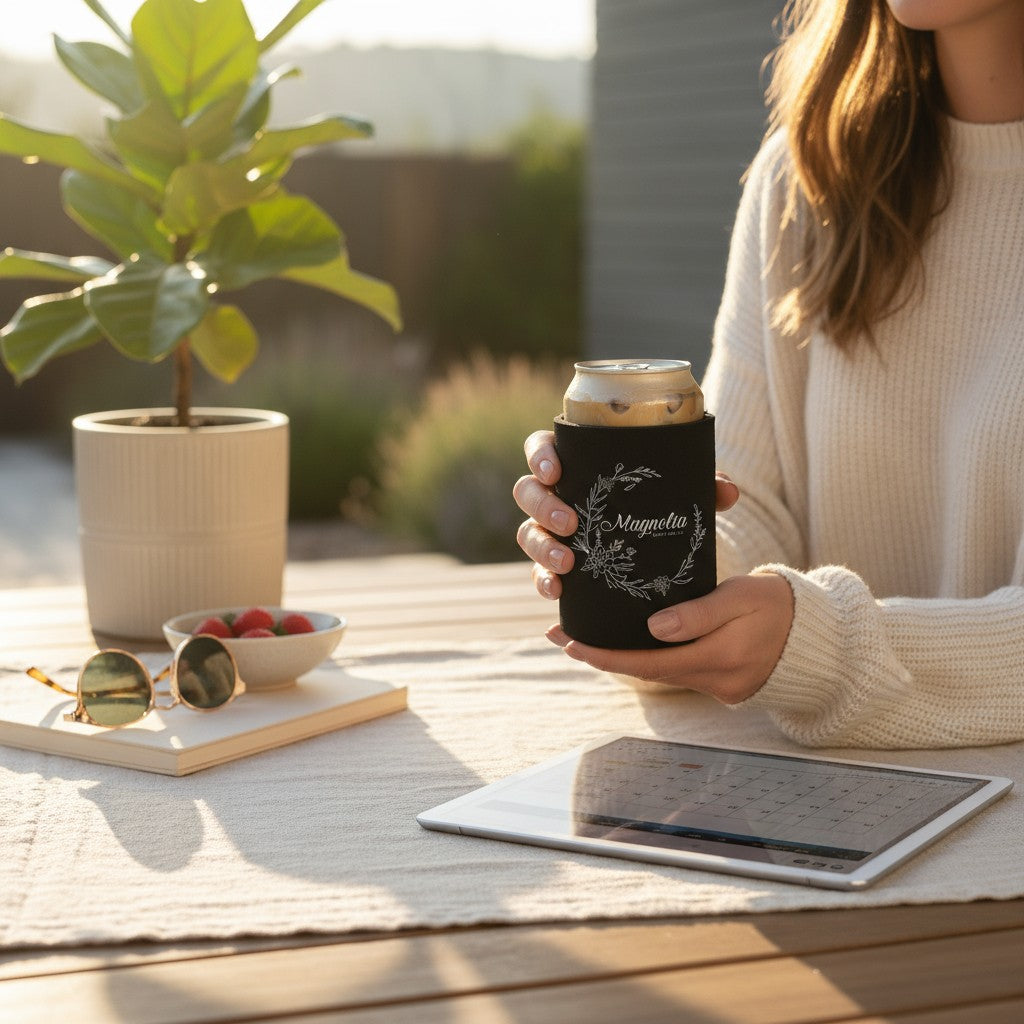 Magnolia Beauty Bar Can Coolers