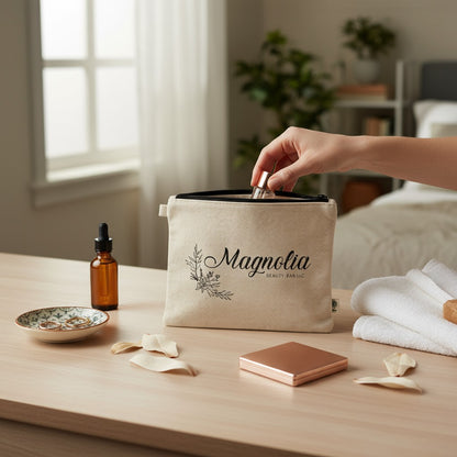 Magnolia Bar Hemp Pouch - EC8402 Natural