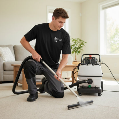 MasterCare Cleaning Men's Tri Blend Tshirt - ST400 Black