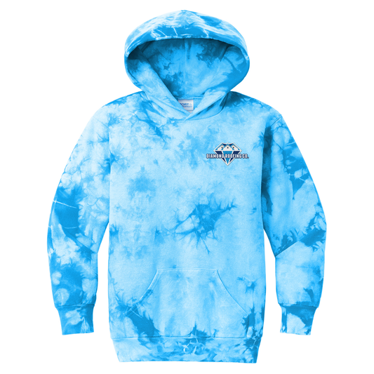 Diamond Roofing Youth Hoodie- PC144Y Sky Blue
