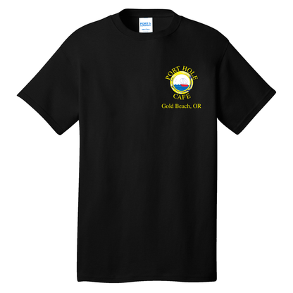 Port Hole Cafe Men's TShirt - PC54 Black