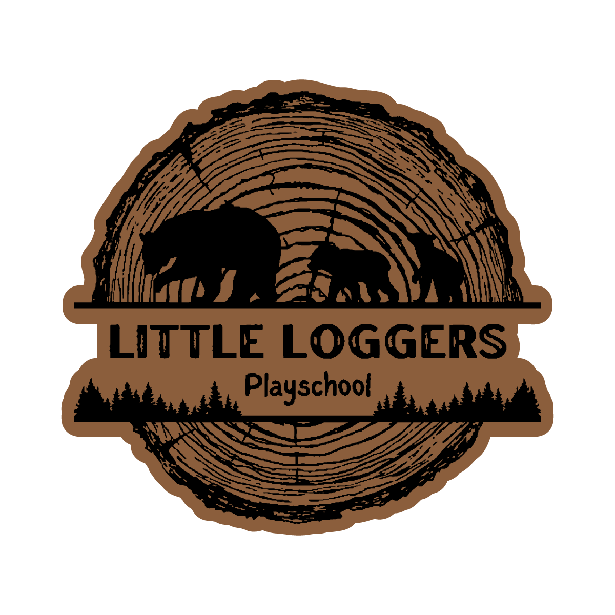 Little Loggers Leatherette Patches