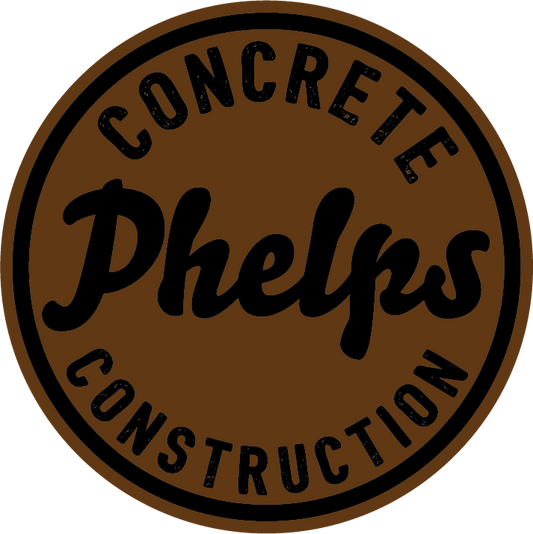 Phelps Concrete Rawhide Leatherette Patches