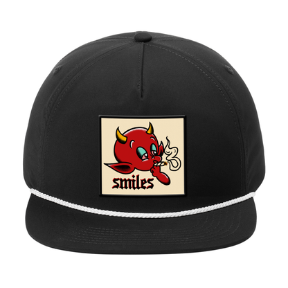 Smiles Little Devil 5 panel rope Hat - C981 Port Authority