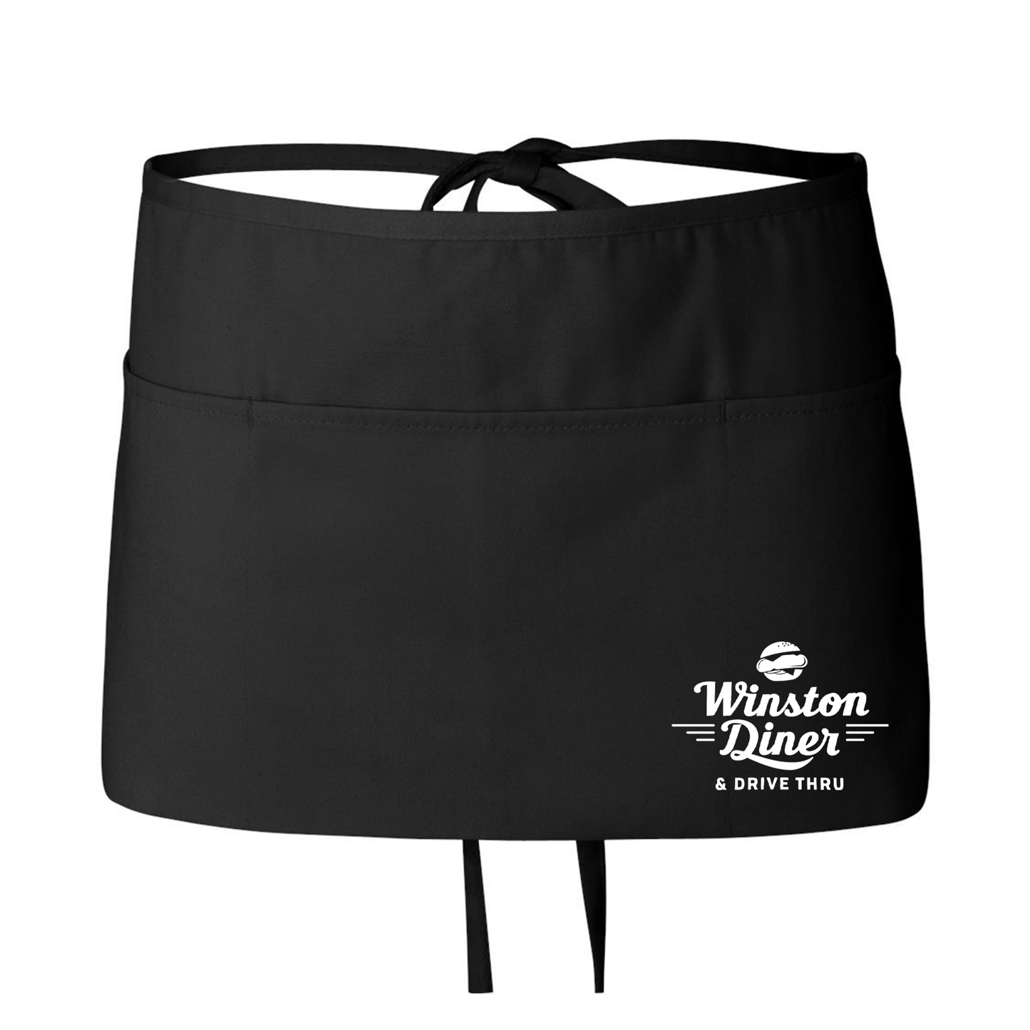 Winston Diner Printed Apron - Q2115