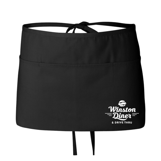 Winston Diner Printed Apron - Q2115