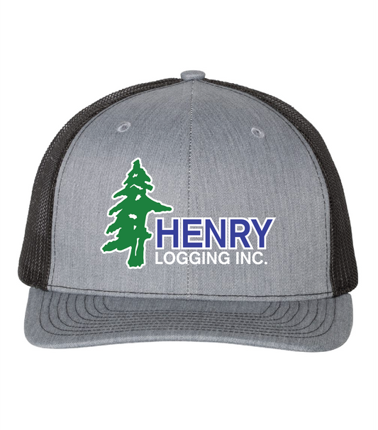 Henry Logging Embroidered Hat - Richardson Hat 112