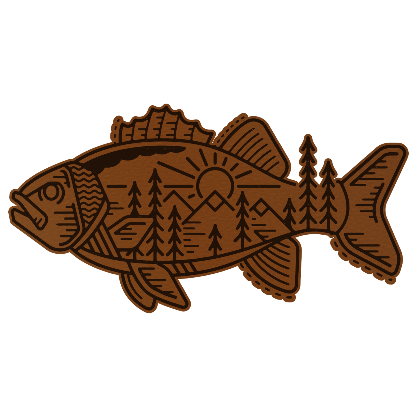 Granite State Apparel - Tribal Fish Patch