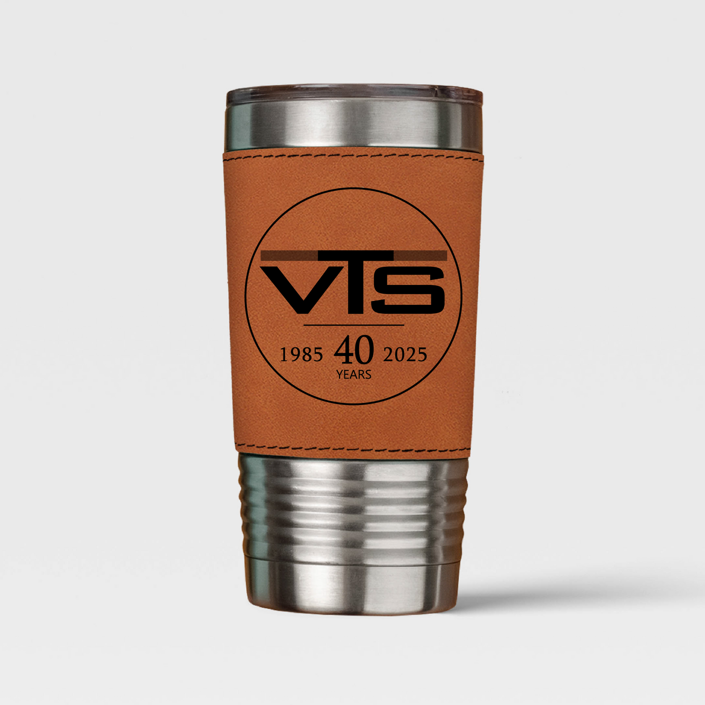 Valley Tel 20oz Leatherette Tumbler