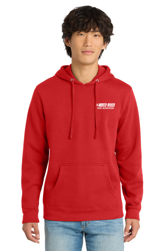 North River Paint Dept. Hooded Sweatshirt - DT6100 Red