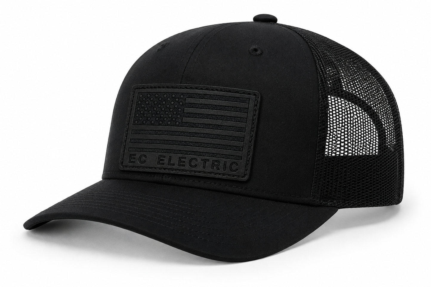 EC Electric Black Flag Patch — Richardson 110 R-Flex