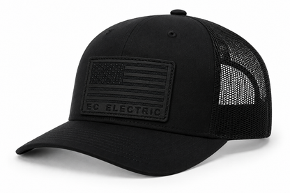 EC Electric Black Flag Patch — Richardson 110 R-Flex