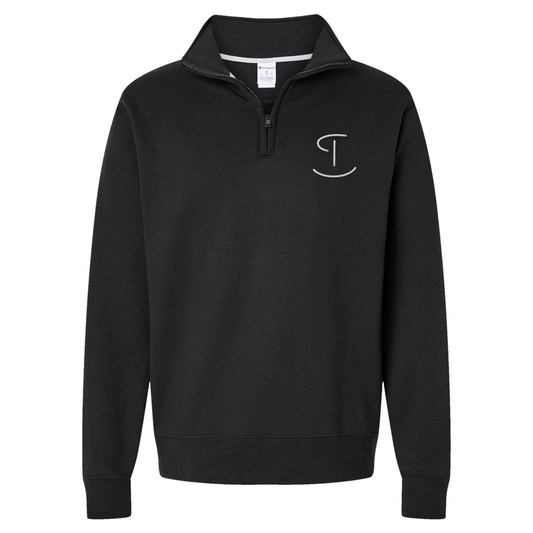 Tyler Potter Powerblend Quarter-Zip Pullover – S450, Black