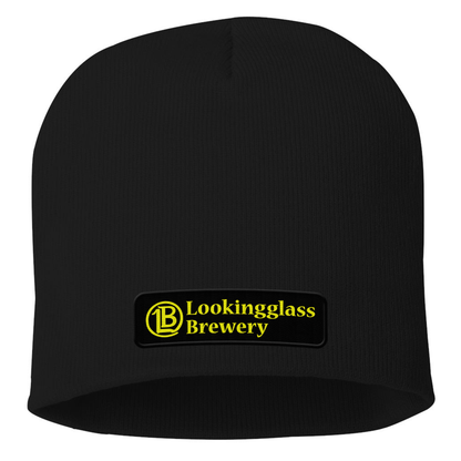 Lookingglass Brewery Embroidered Patch Skull Beanie - SP08 Sportsman
