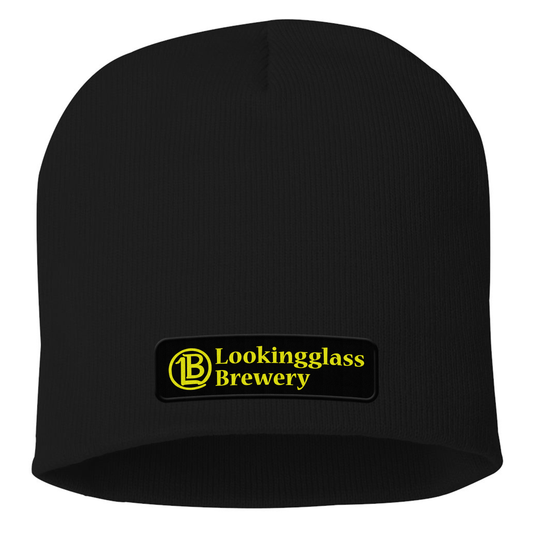 Lookingglass Brewery Embroidered Patch Skull Beanie - SP08 Sportsman