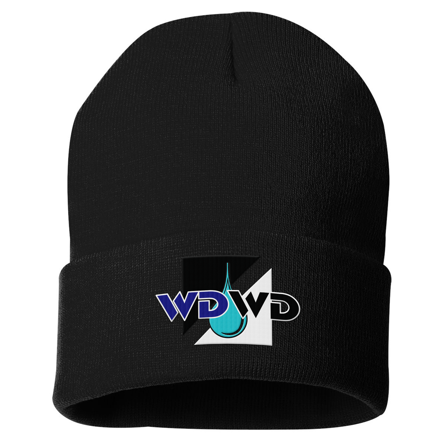 Winston Dillard Water District Logo Embroidered Beanie - Yupong 1501KC