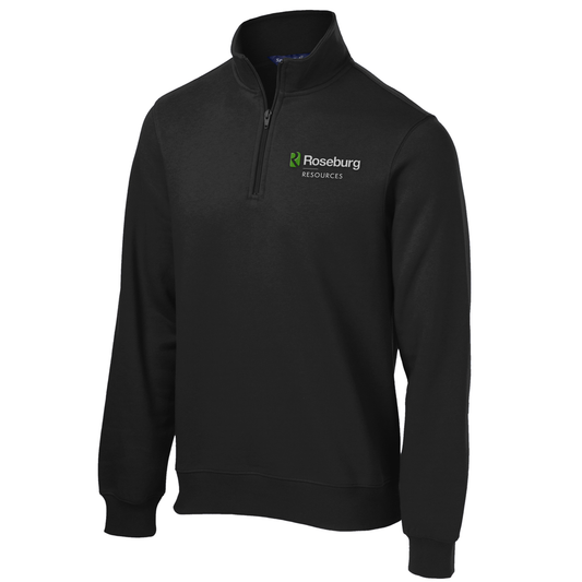 Roseburg Forest Men's 1/4zip - ST253 Black
