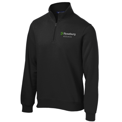 Roseburg Forest Men's Tall 1/4zip - TST253 Black