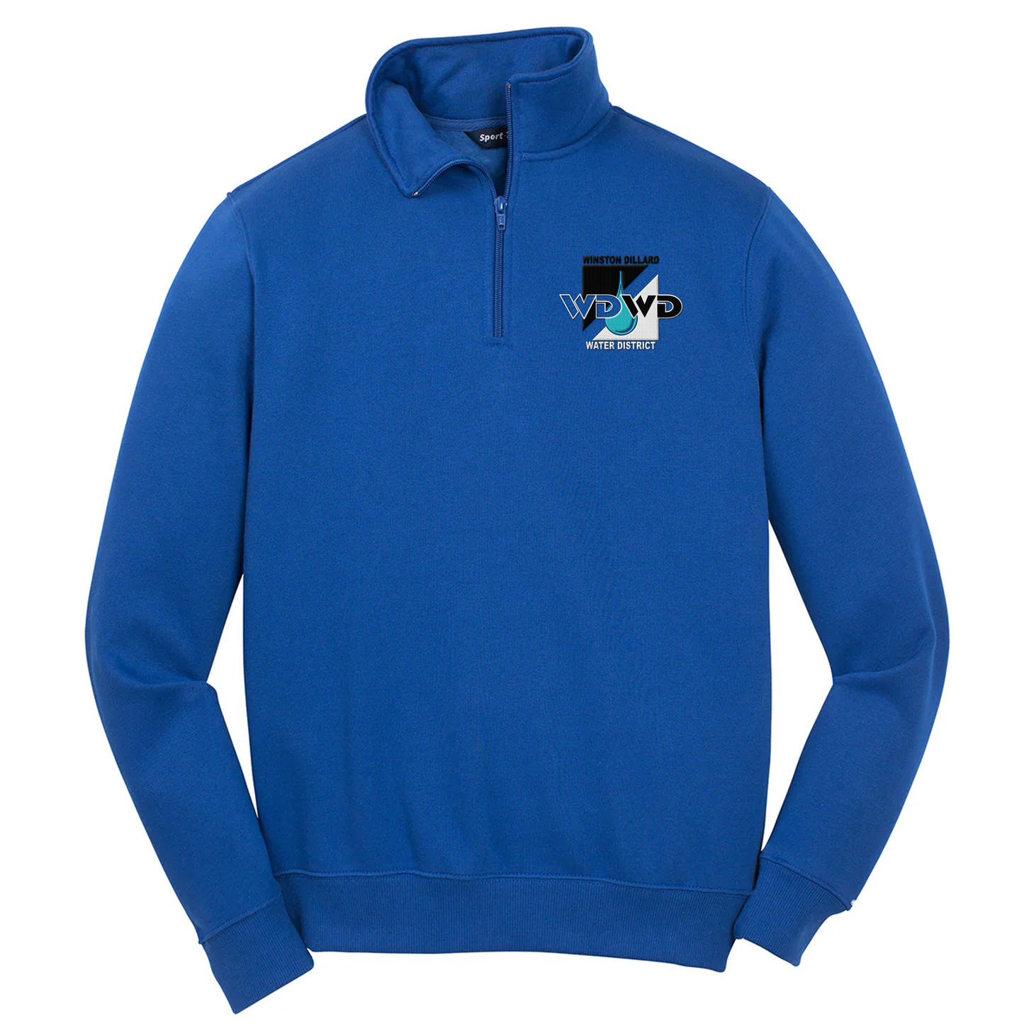 Winston Dillard Water District Embroidered 1/4 zip - ST253  Sport-Tek Royal