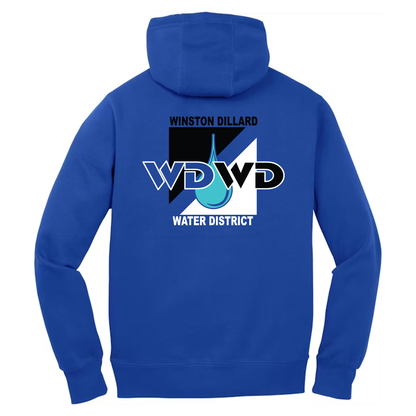 Winston Dillard Water District Printed Hoodie - Sport Tek ST254 True Royal