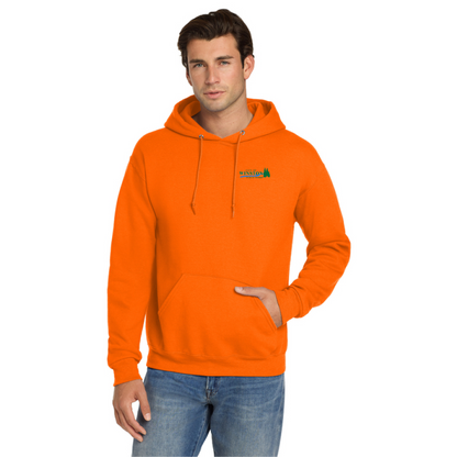 Winston Public Works Hooded Sweatshirt - 4997 Safety Orange