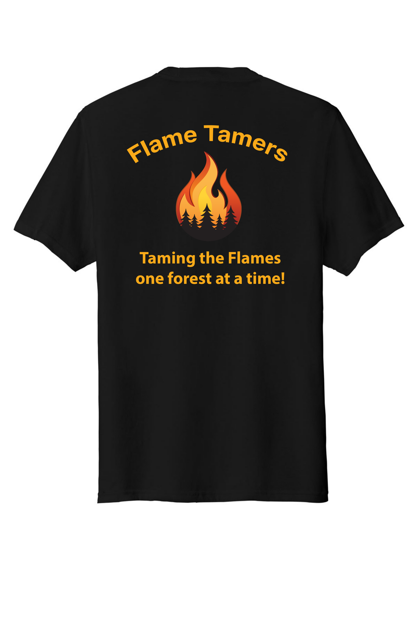 Flame Tamers Tri-Blend Tee Tshirt - PC330