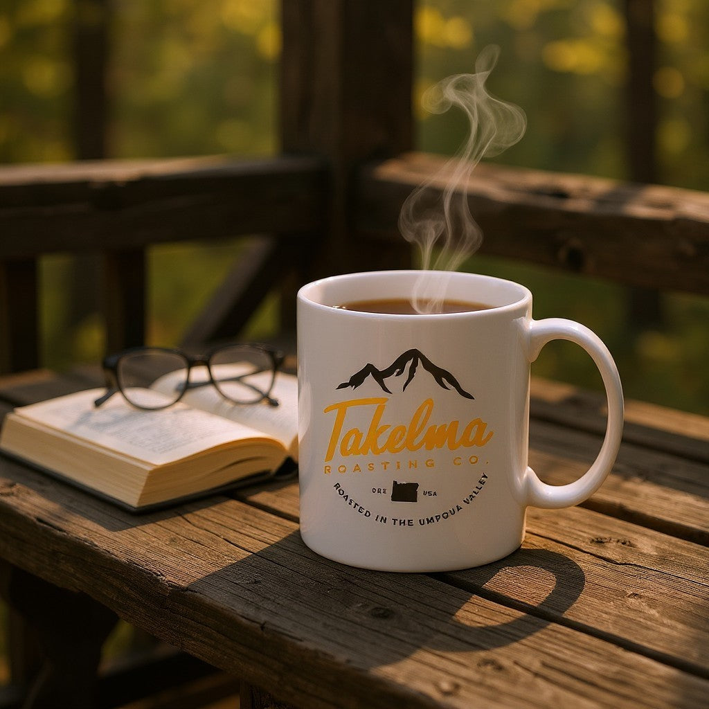Takelma Mountain Logo - 11oz Coffee Cup
