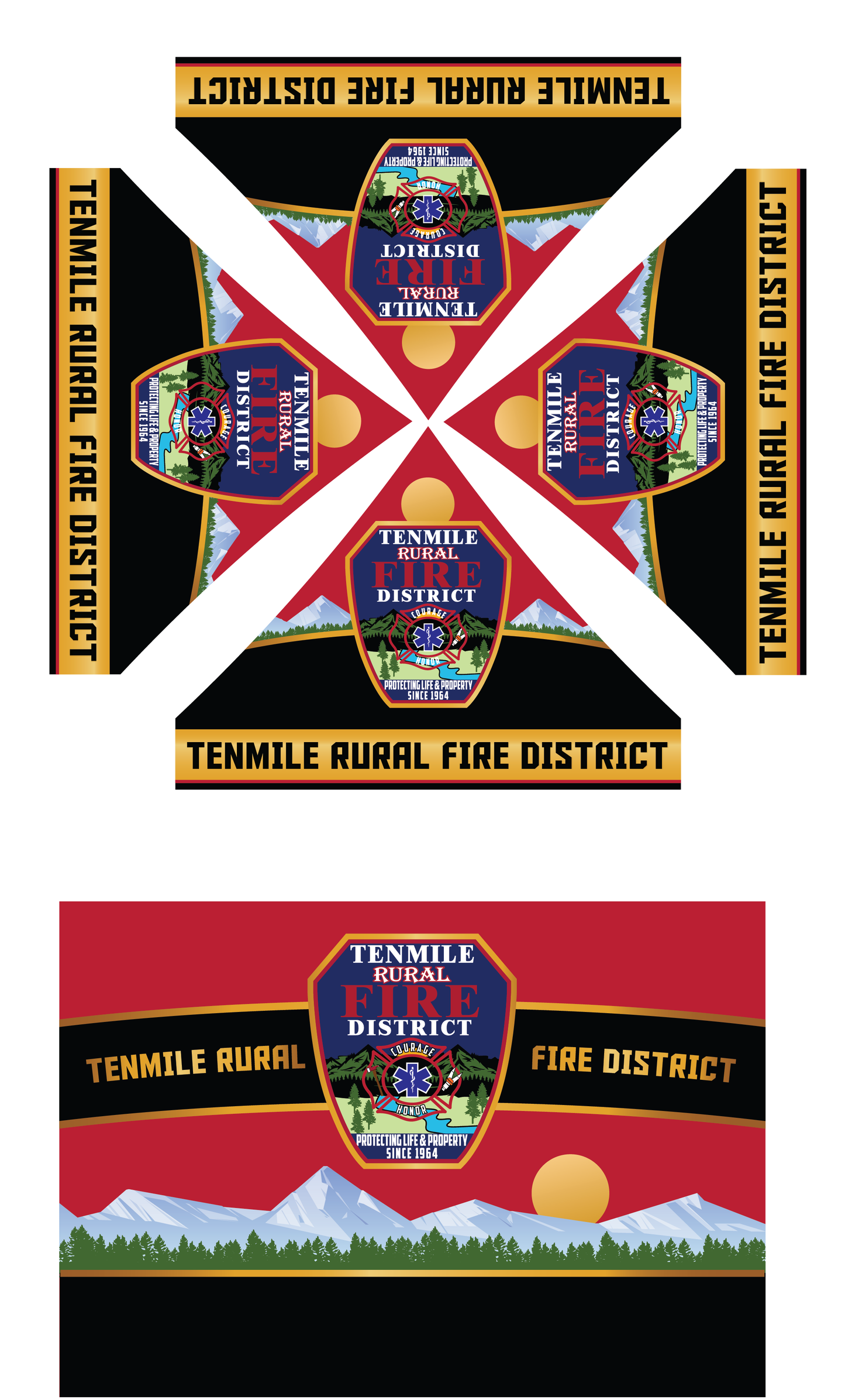 Ten Mile Fire Tent Package