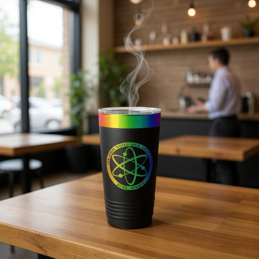 The Atom Logo 20oz Prism Tumbler
